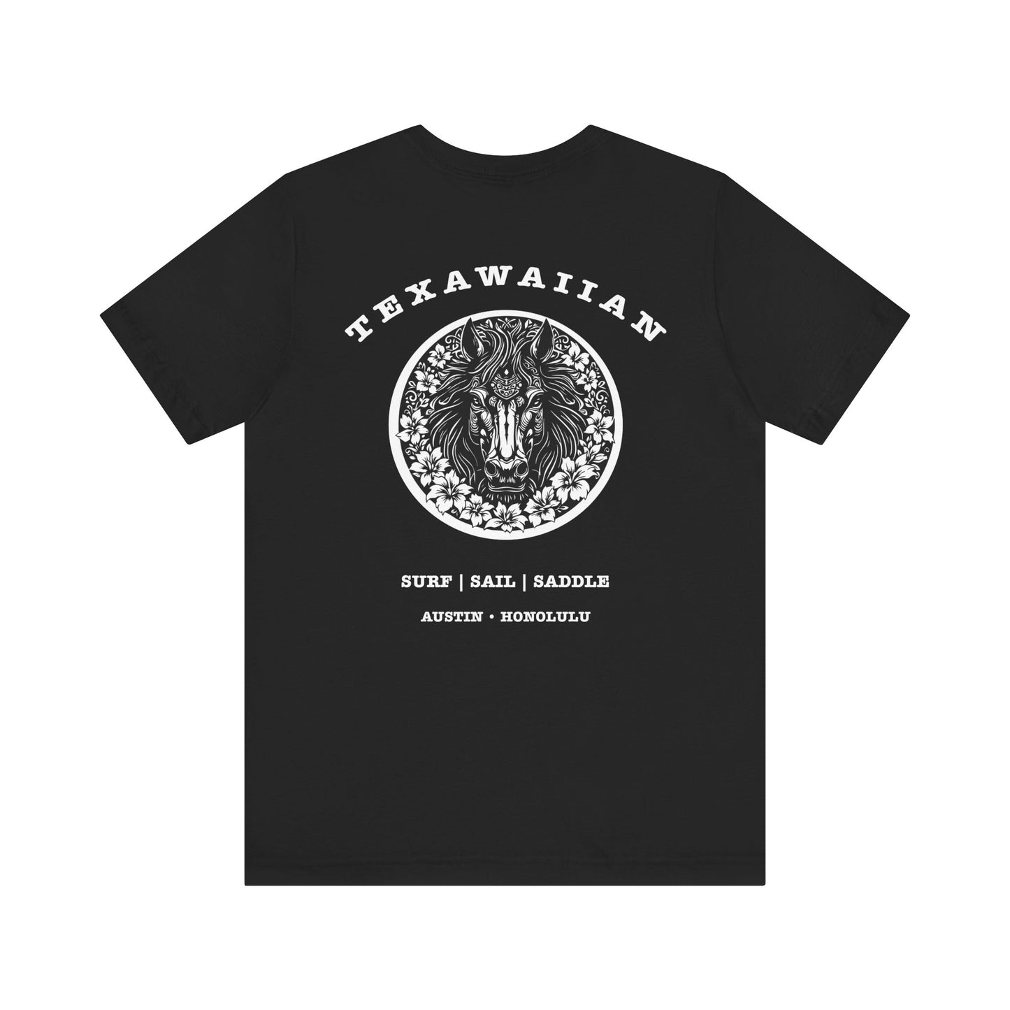 Texawaiian Horse + Flowers Tee